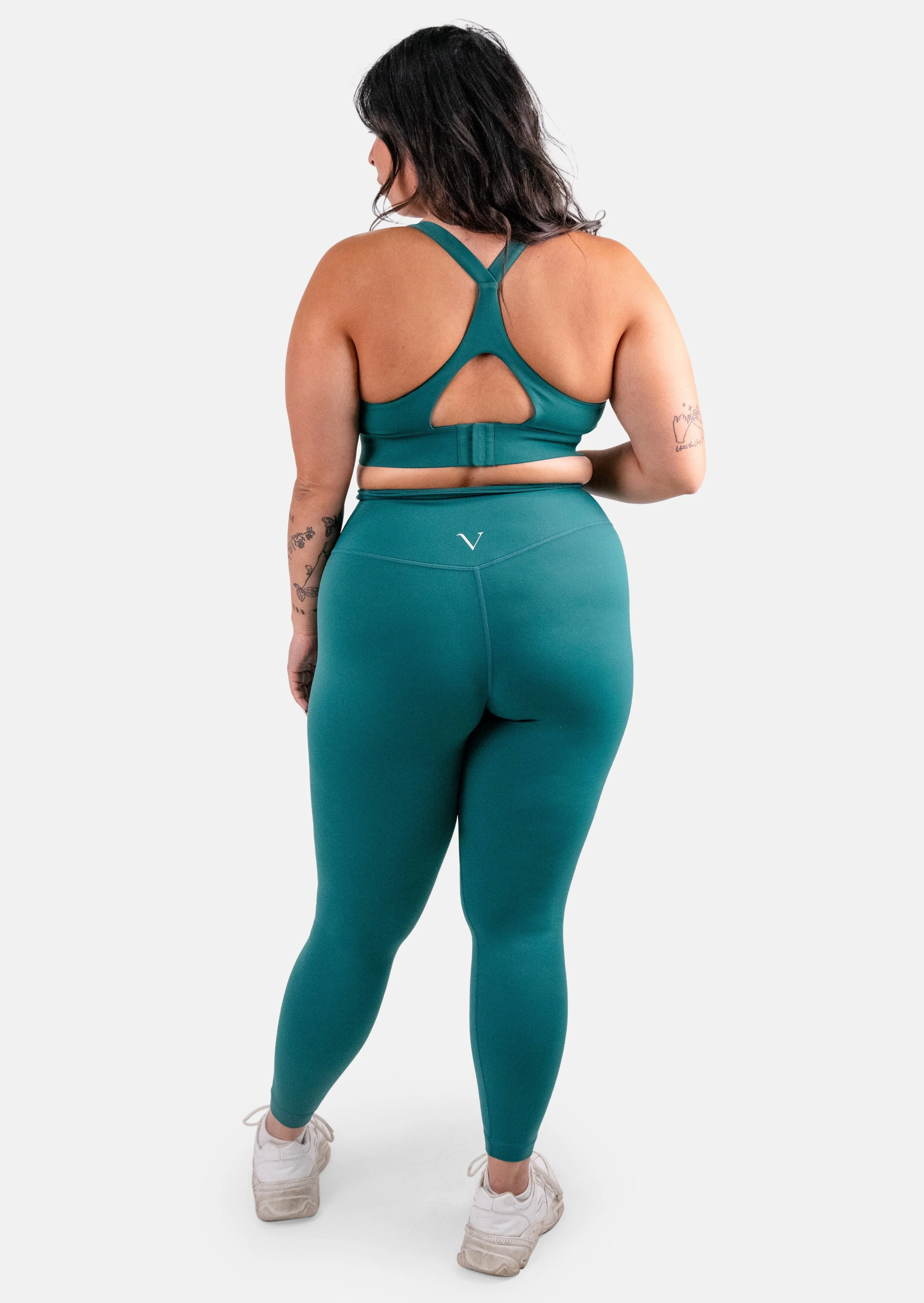 Ultra Support Sports Bra Emerald Green