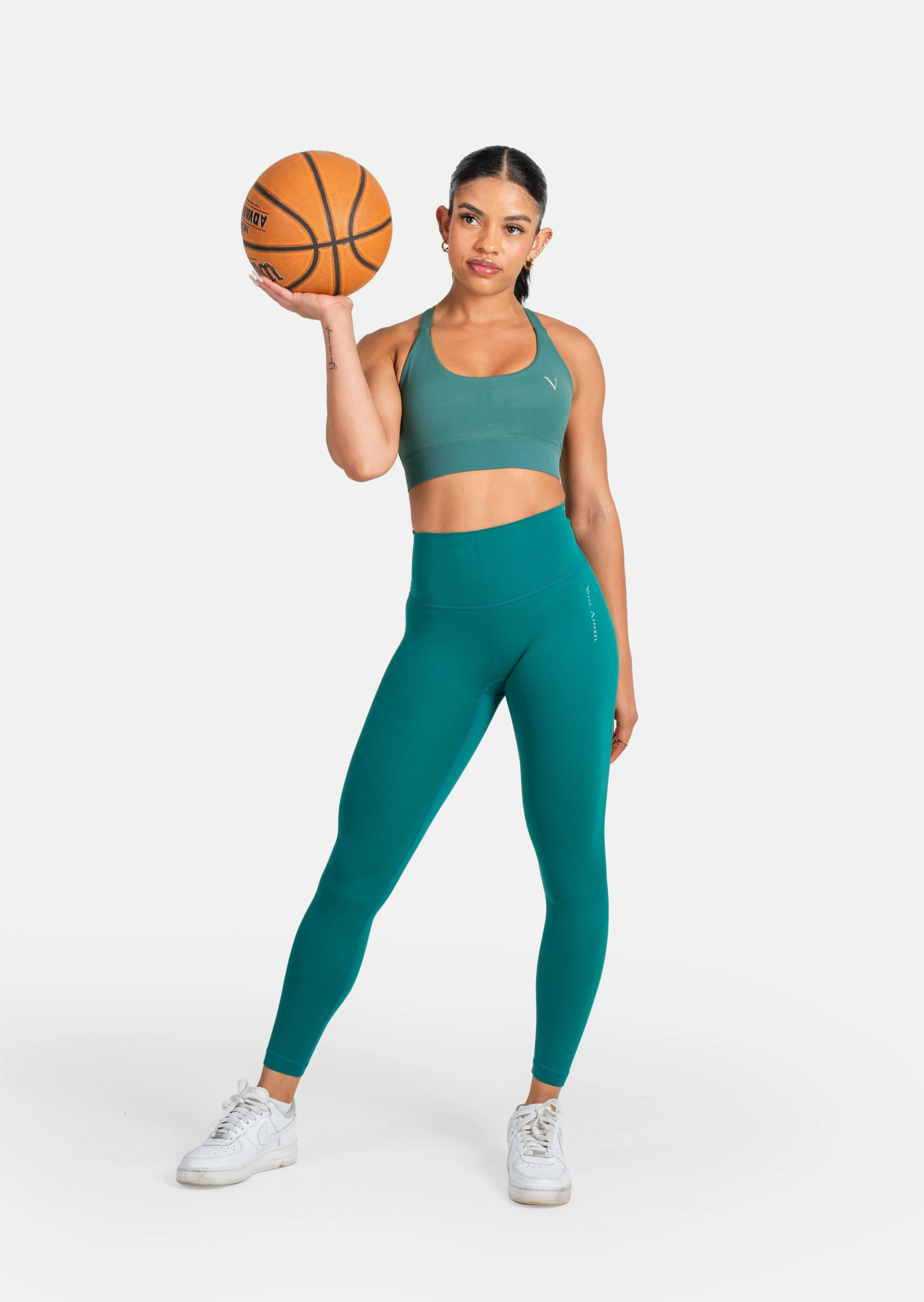 Ultra Support Sports Bra Emerald Green