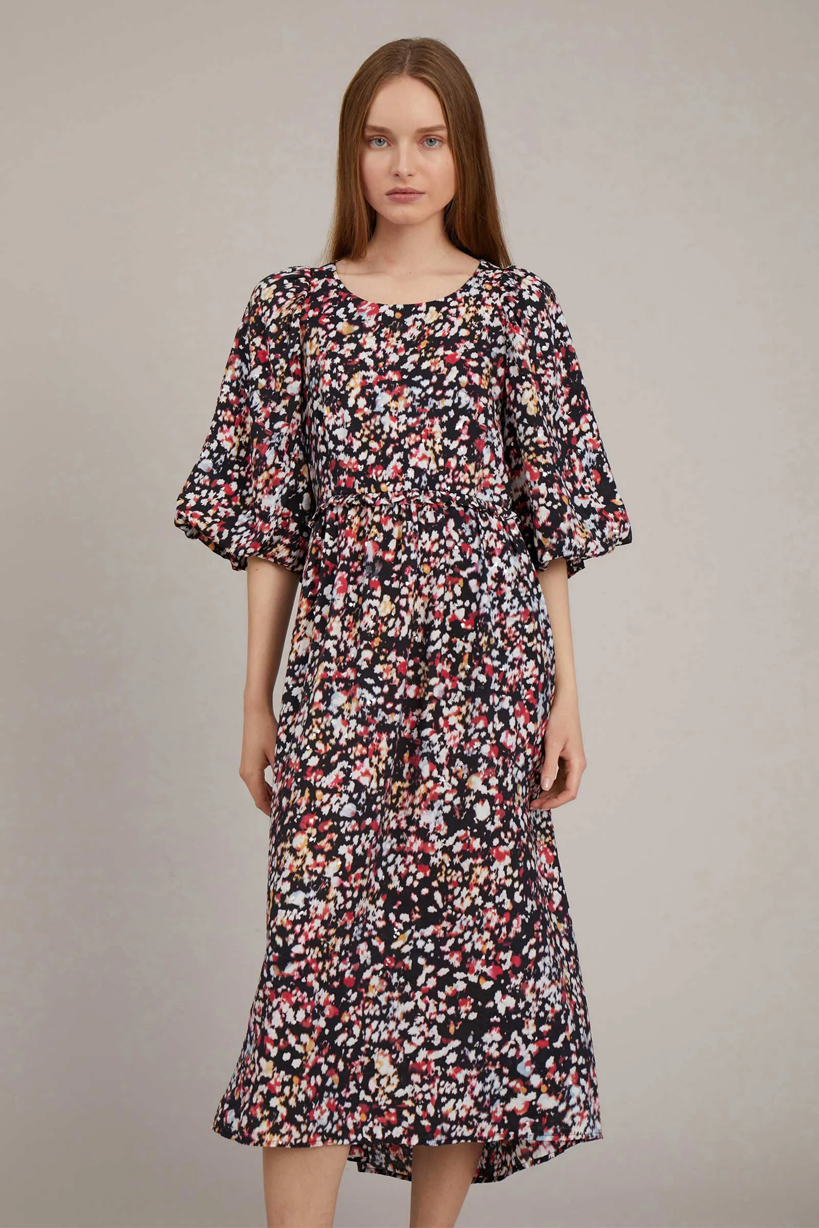 Vatrine Printed Viscose Dress