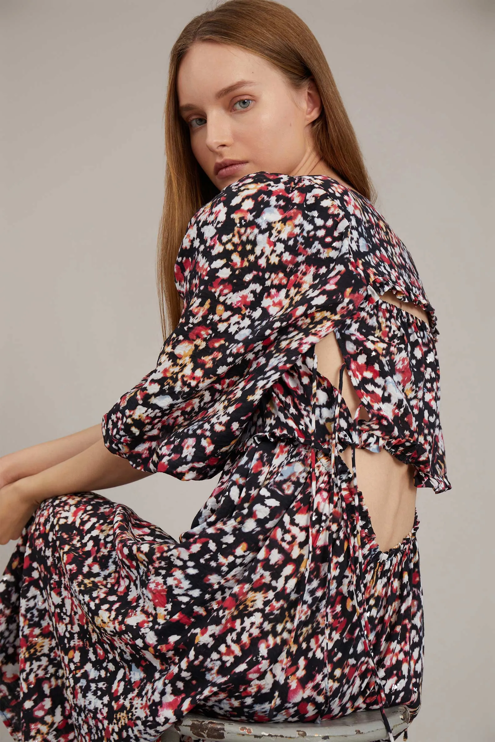 Vatrine Printed Viscose Dress