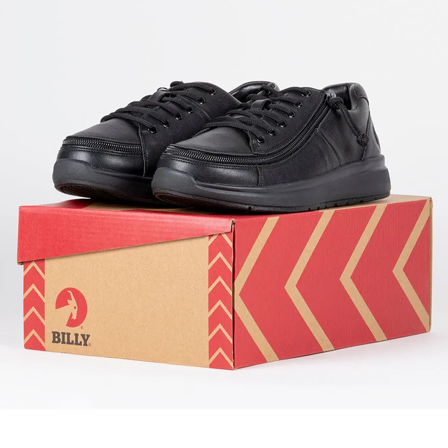 Women's Black to the Floor BILLY Work Comfort Lows