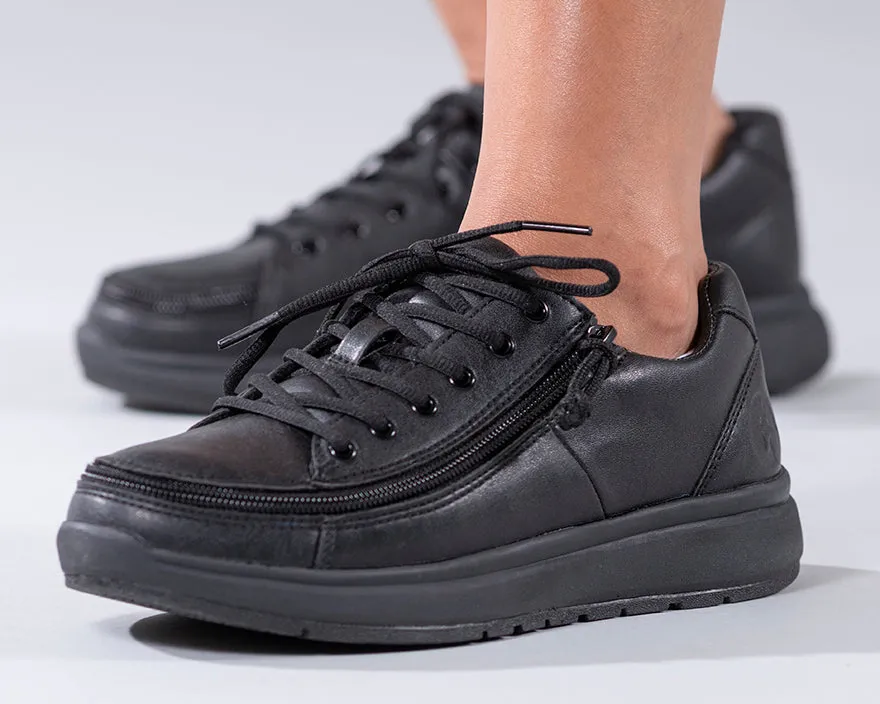 Women's Black to the Floor BILLY Work Comfort Lows