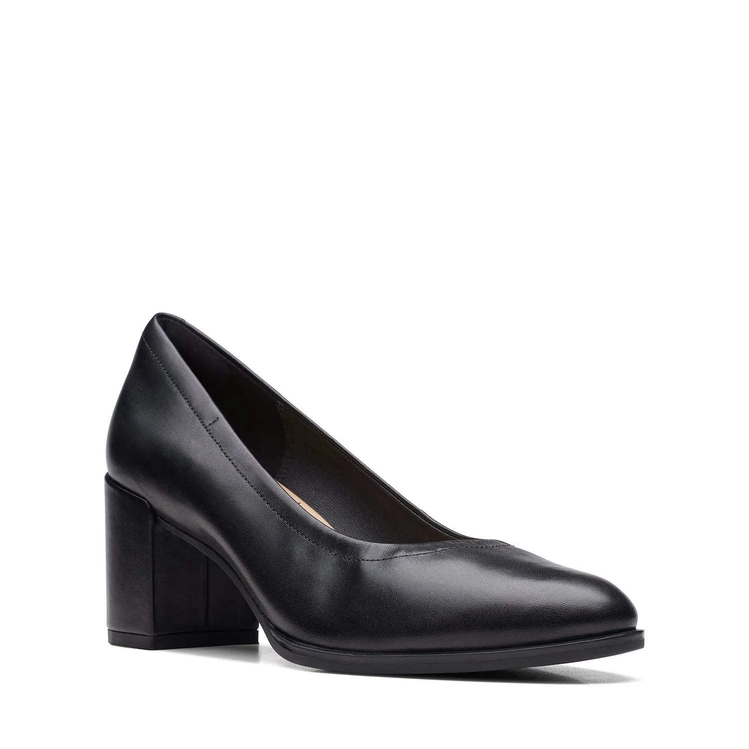 Womens - Freva55 Court Black Leather