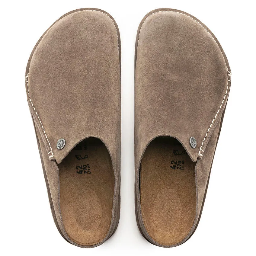 Zermatt Premium Suede Leather Gray Taupe